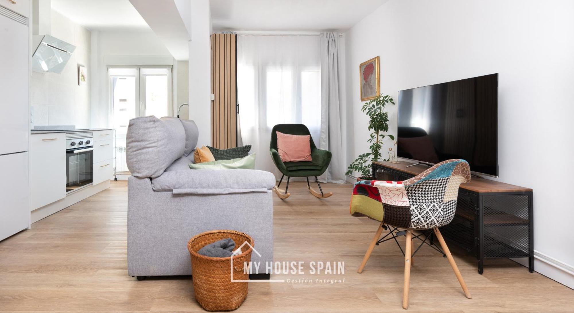 Myhousespain - Acogedor Piso Nuevo En Gijón Eksteriør bilde